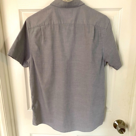 RVCA men’s medium short sleeve button down - gray - Picture 6 of 6